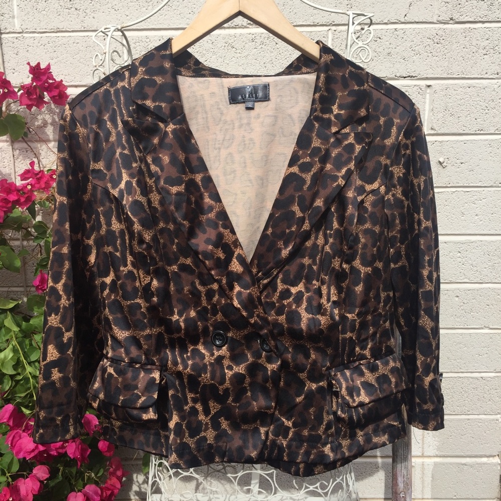 Cheetah Print Jacket